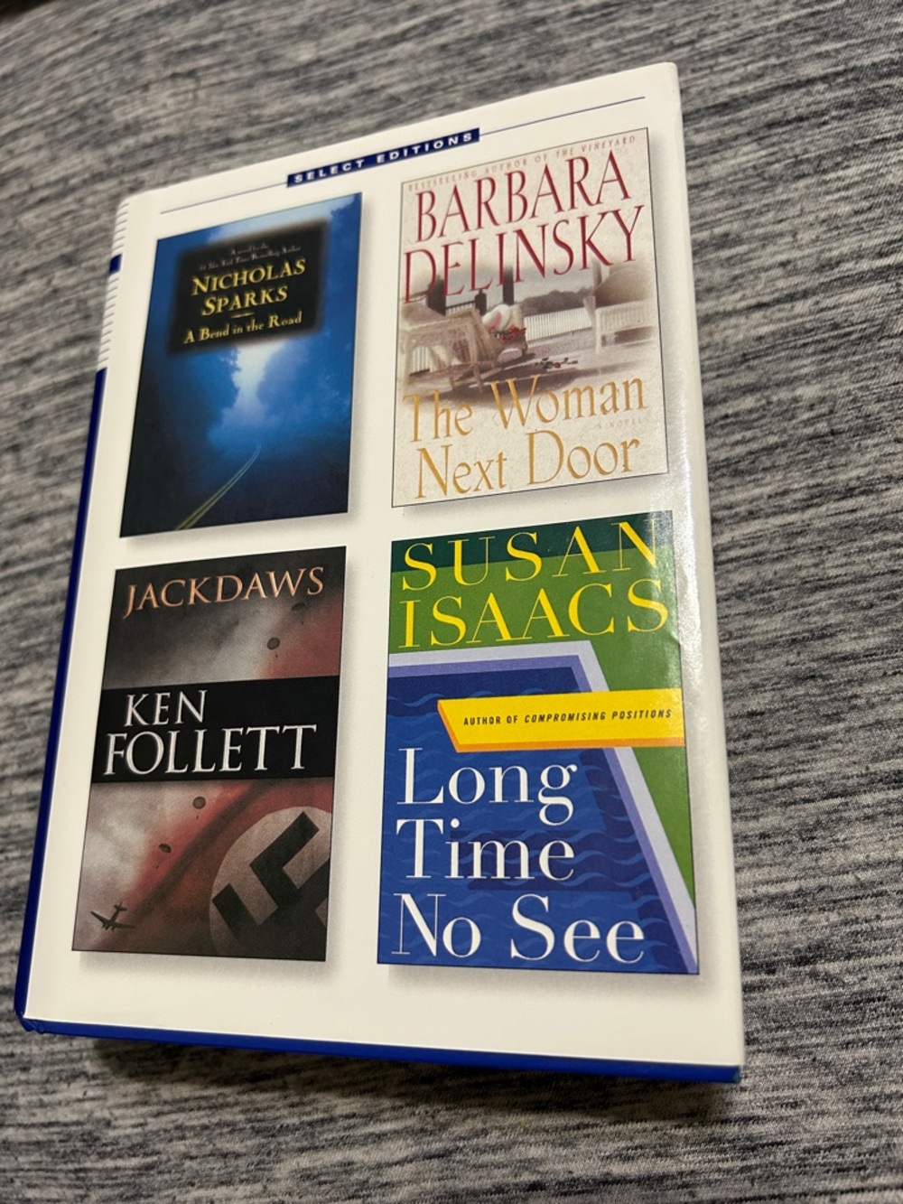 Assorted Classics Book Collection - Blue/White Cover